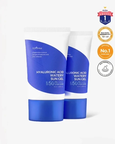 Pack 2 Hyaluronic Acid Watery Sun Gel SPF 50+ PA++++