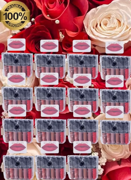 15 عبوات من ريل بيوتي 6 قطع في كل أحمر شفاه متعدد الألوان